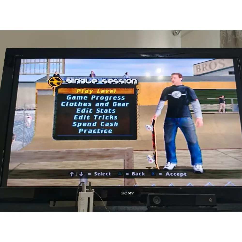 Tony Hawk's Pro Skater 4 PS2 CIB Complete Manual